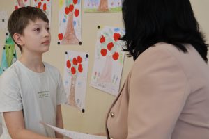 Pololetní vysvědčení – 5. ročník